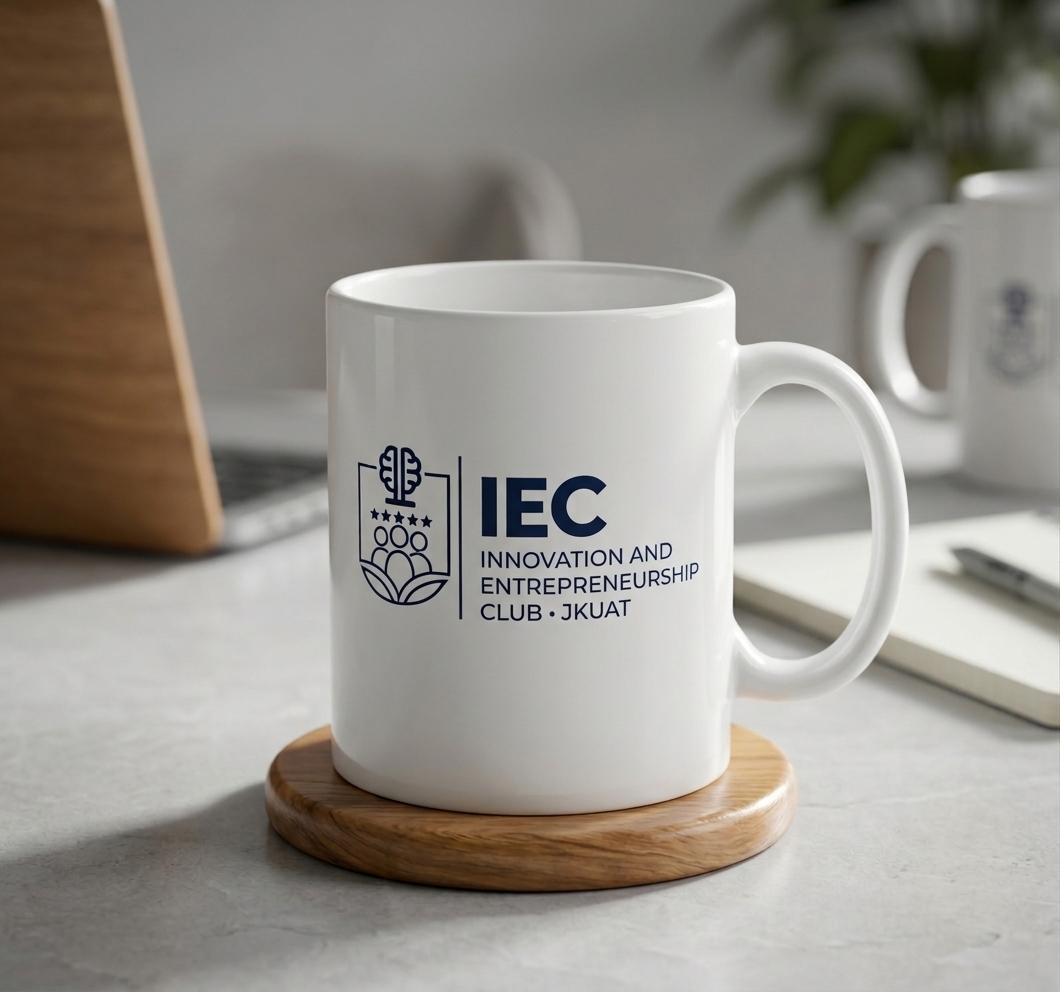 IEC branded mug
